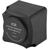 Relé sensible a la tensión (VSR) - Relé de carga automática 125A Aislador de doble batería Interruptor marino a prueba…